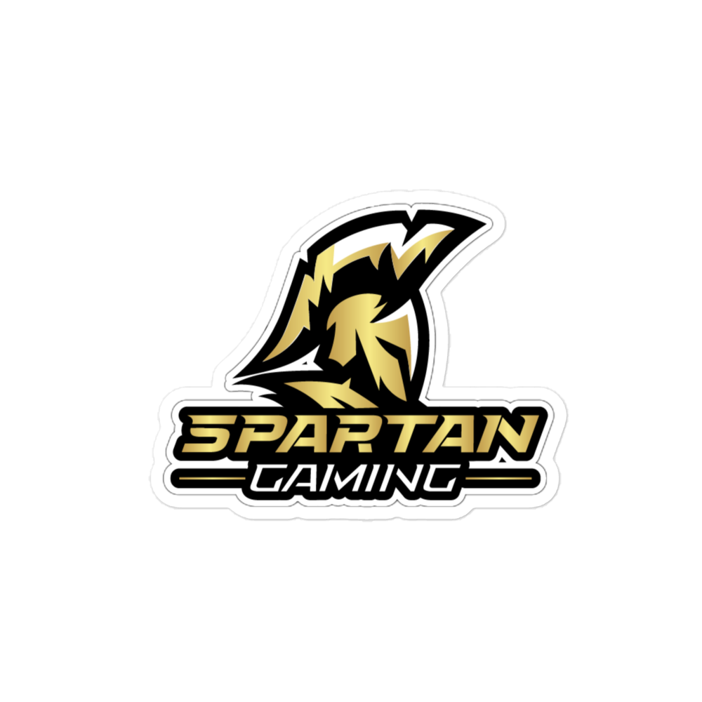 Spartan Gaming Bubble-free stickers