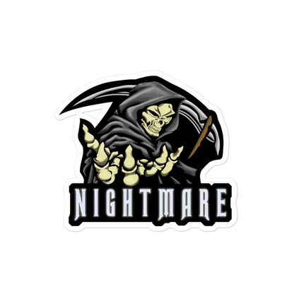 Nightmare Gaming Bubble-free stickers