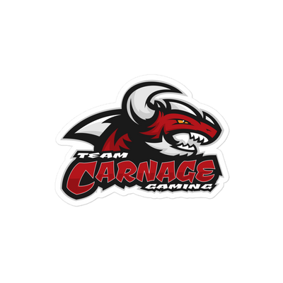 Team Carnage Bubble-free stickers