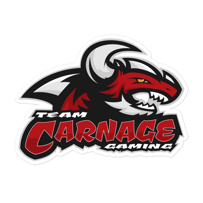 Team Carnage Bubble-free stickers