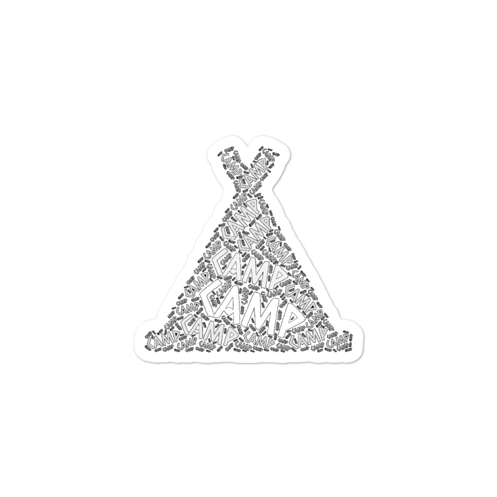 Camp Sticker