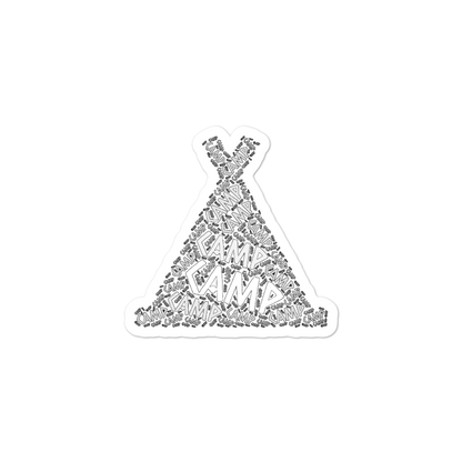 Camp Sticker