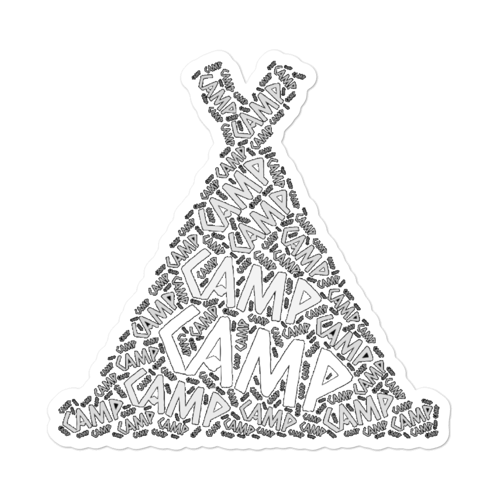 Camp Sticker