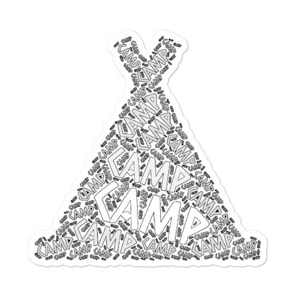 Camp Sticker
