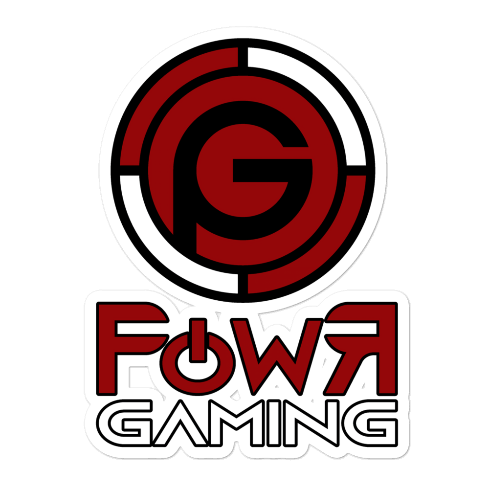 PowR Gaming Stickers