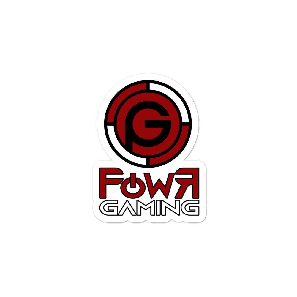 PowR Gaming Stickers