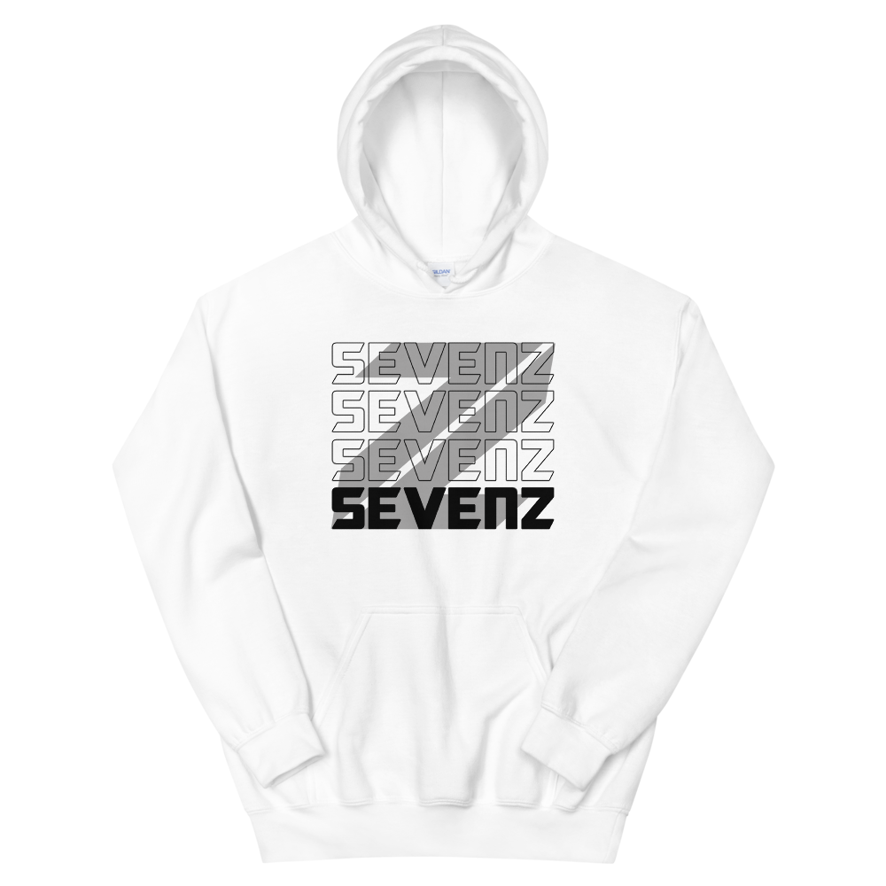 Team SevenZ Unisex White Hoodie