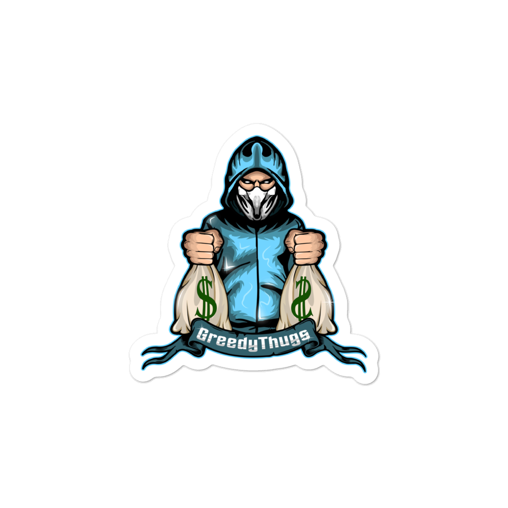 Greedy Thugs Sticker