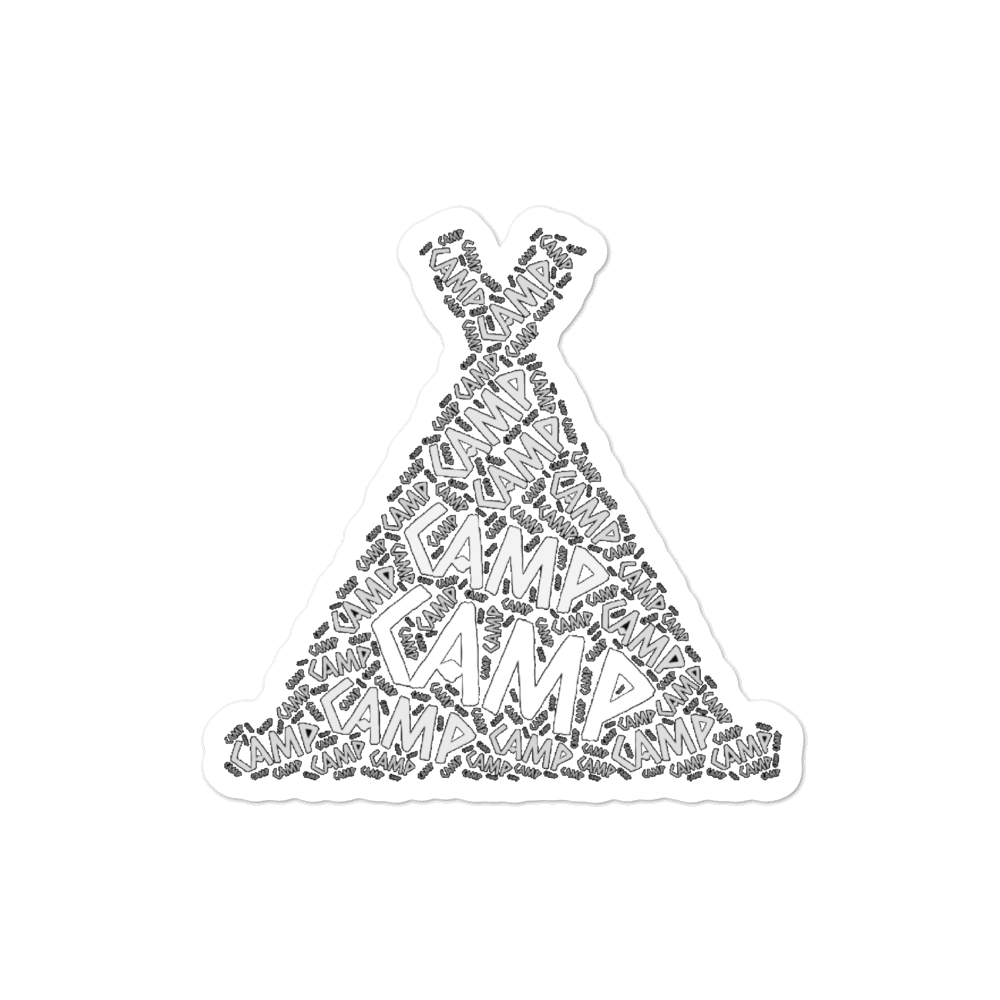 Camp Sticker
