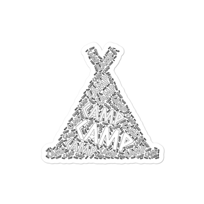 Camp Sticker