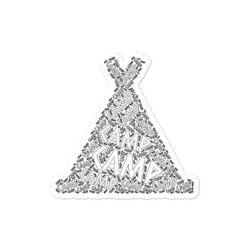 Camp Sticker
