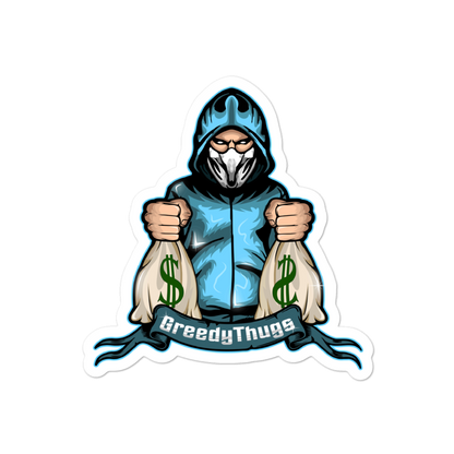 Greedy Thugs Sticker