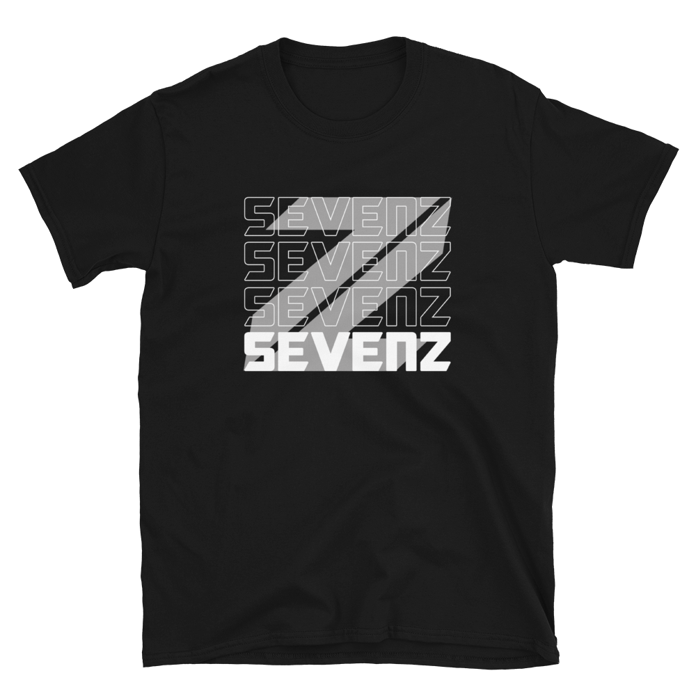 Team SevenZ Unisex Black Tee