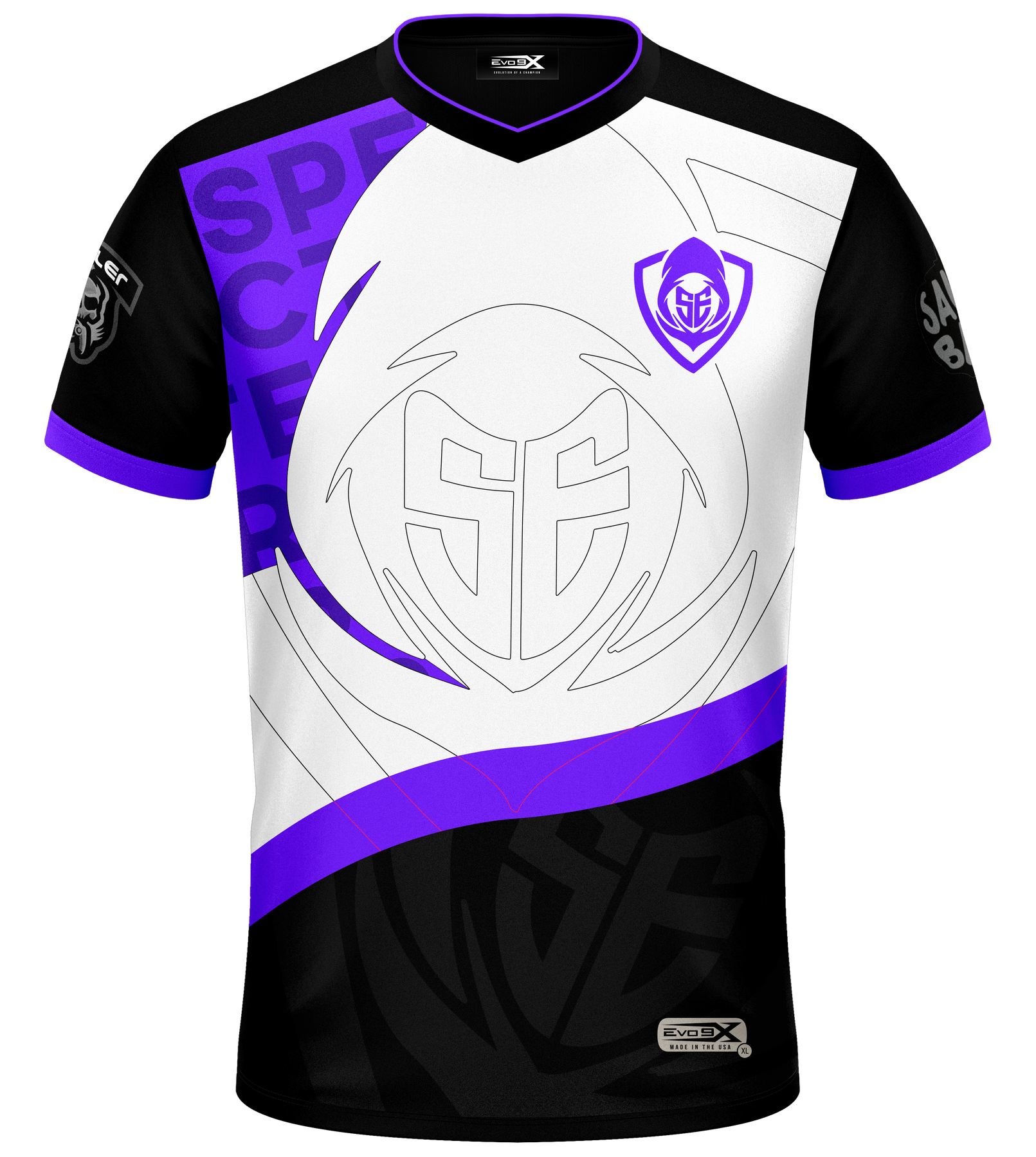 EVO9X AGS-SGA Your Are Not Forgotten Sublimated Memorial Jersey XLarge