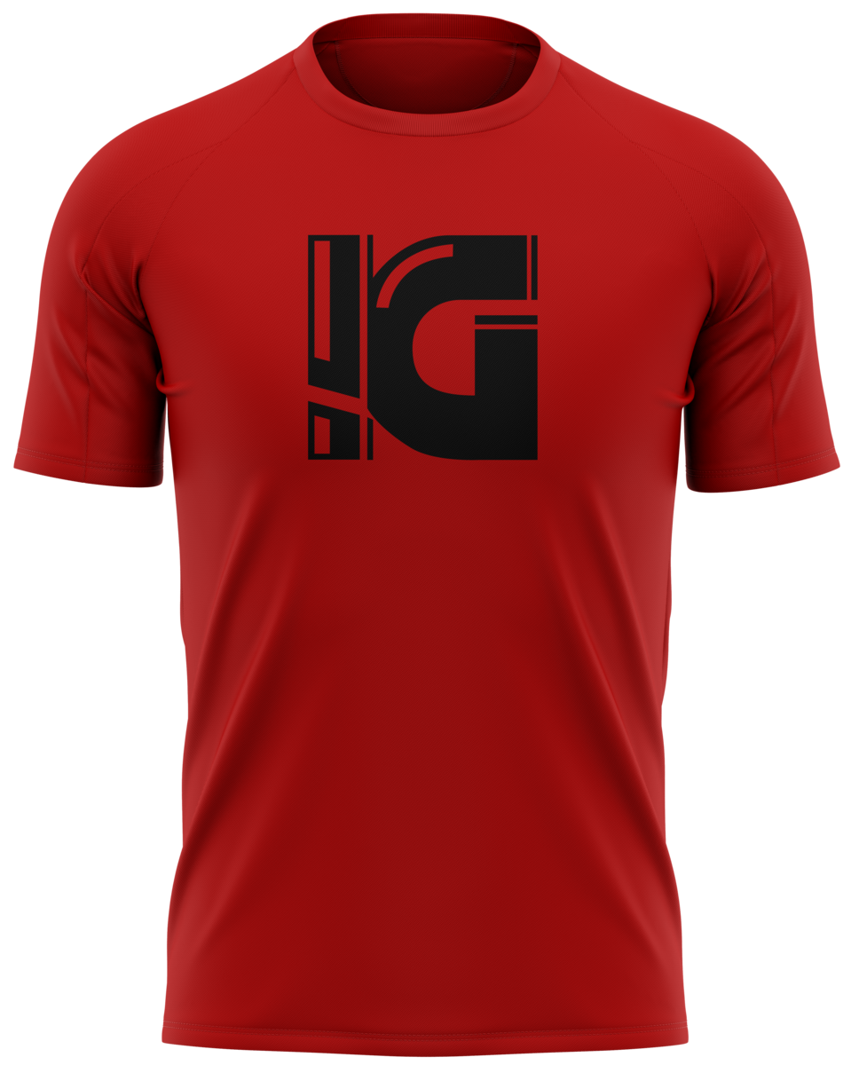 illest gaming Logo Tee Red/Blk