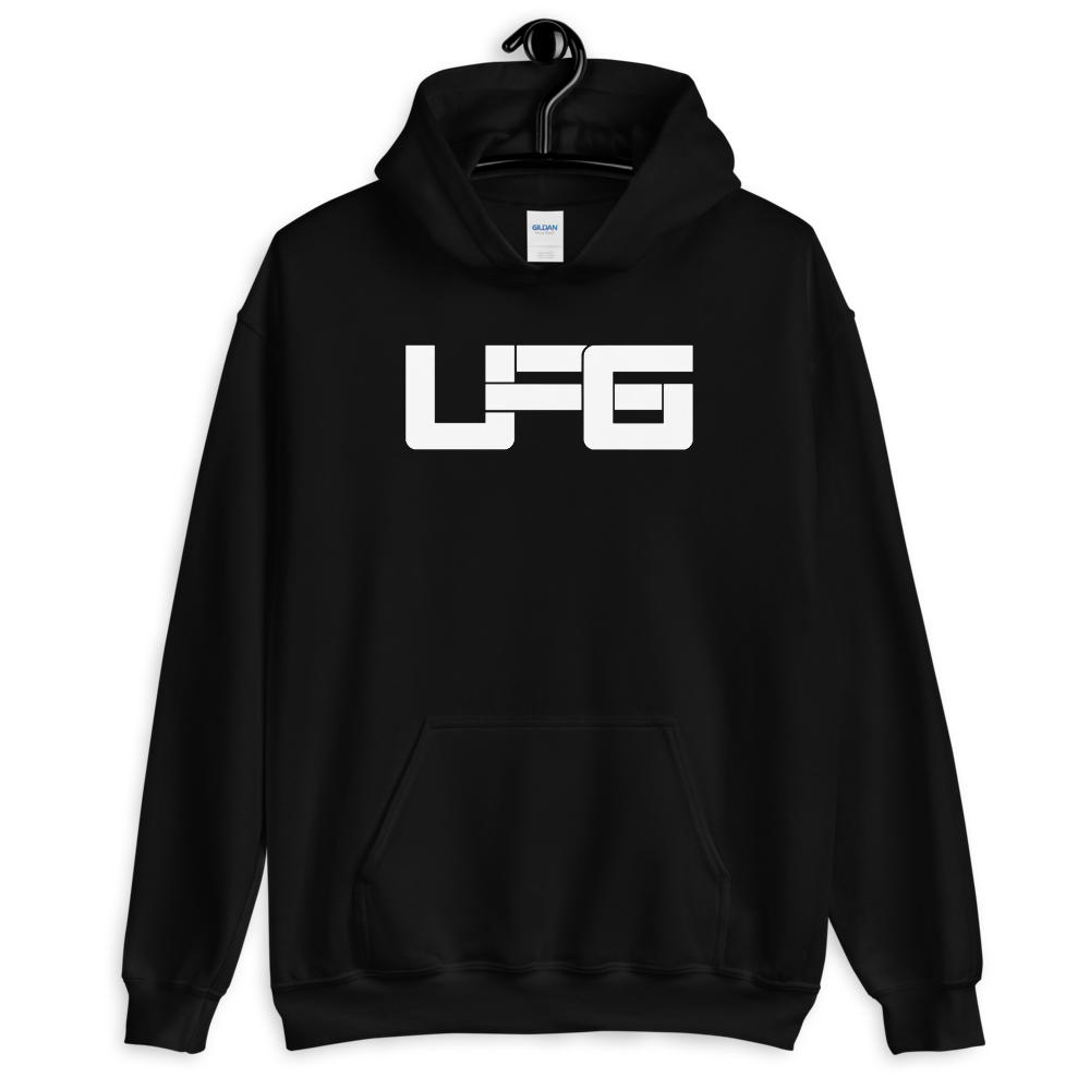 Unforgotten Studios Unisex Hoodie White Logo