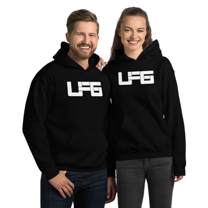 Unforgotten Studios Unisex Hoodie White Logo