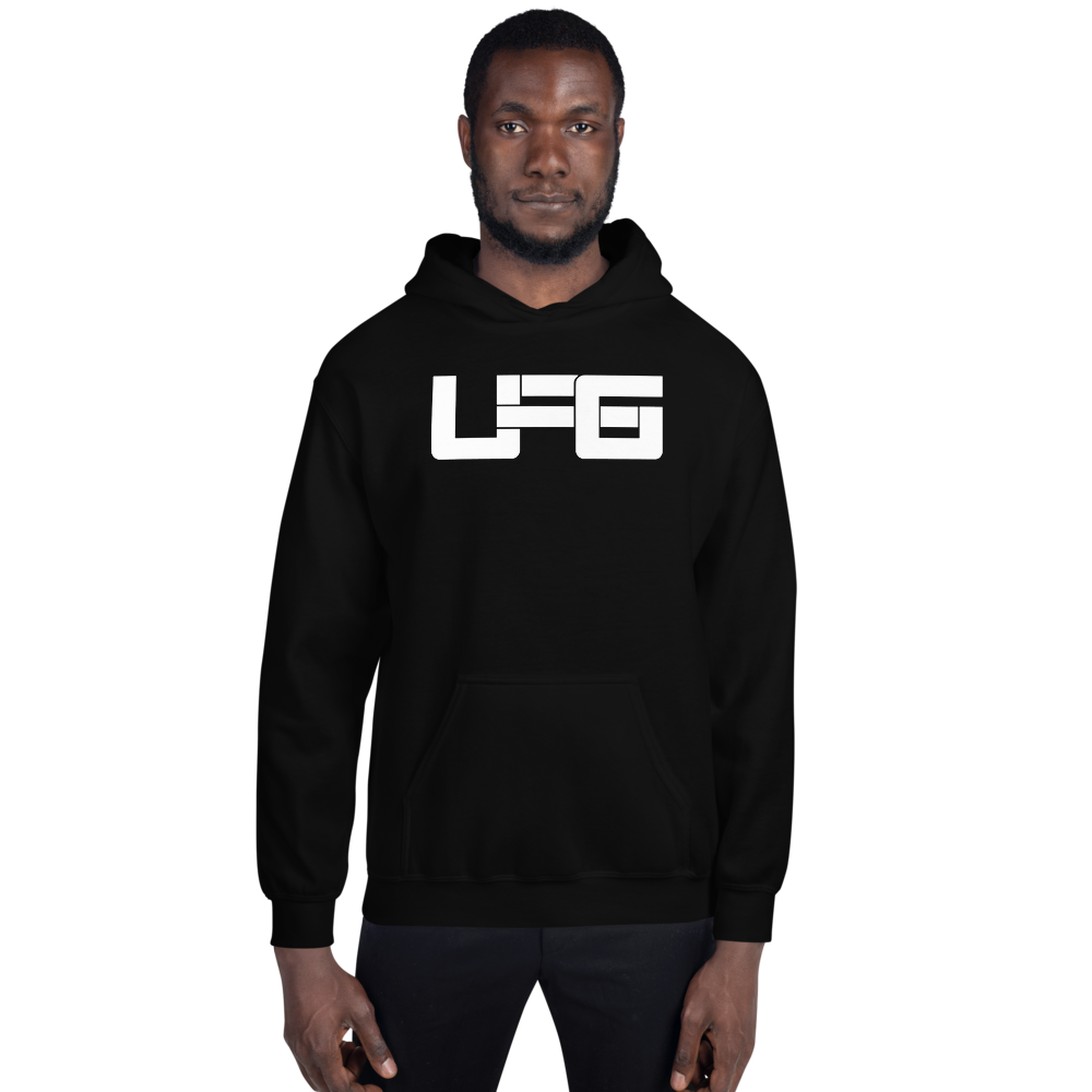 Unforgotten Studios Unisex Hoodie White Logo