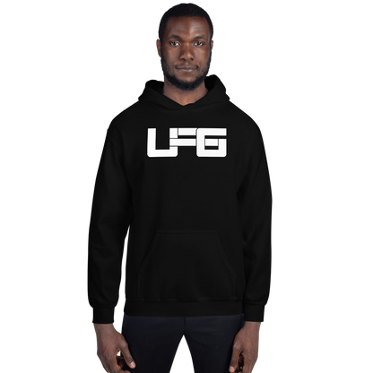 Unforgotten Studios Unisex Hoodie White Logo