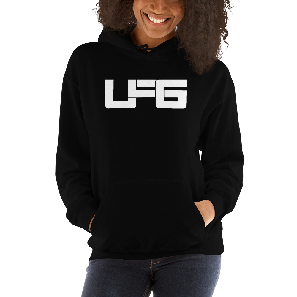 Unforgotten Studios Unisex Hoodie White Logo