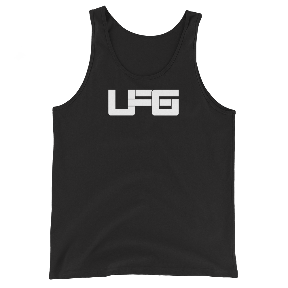 Unforgotten Studios Unisex Tank Top White Logo