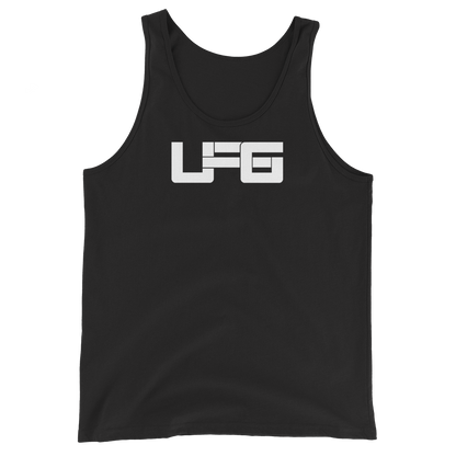 Unforgotten Studios Unisex Tank Top White Logo