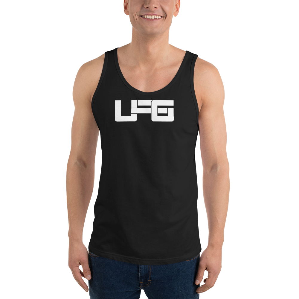 Unforgotten Studios Unisex Tank Top White Logo