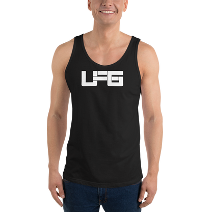 Unforgotten Studios Unisex Tank Top White Logo