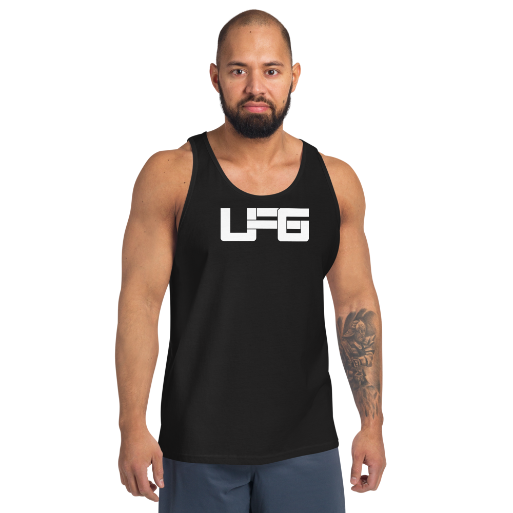 Unforgotten Studios Unisex Tank Top White Logo