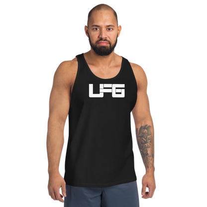 Unforgotten Studios Unisex Tank Top White Logo