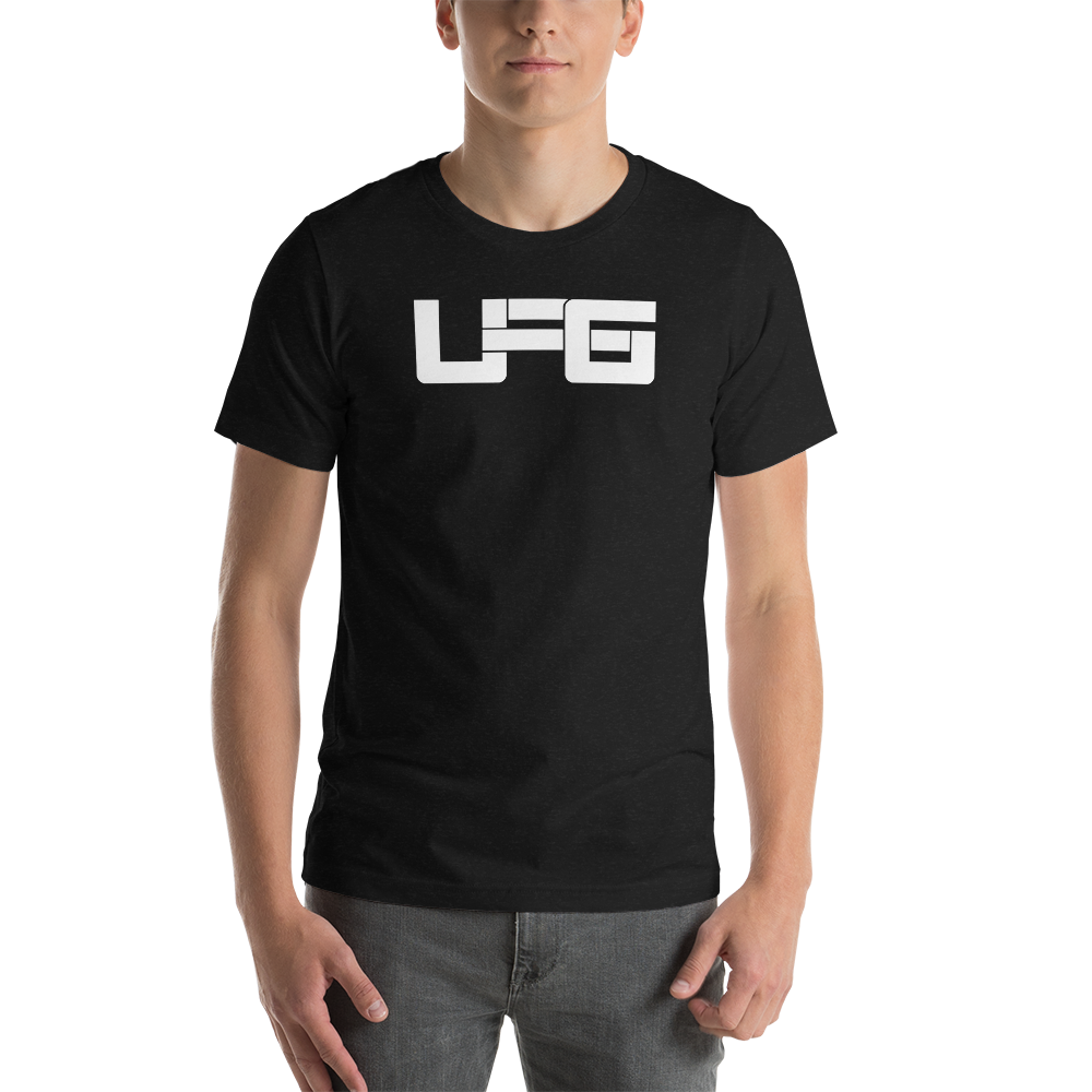 Unforgotten Studios Short-Sleeve Unisex T-Shirt White logo