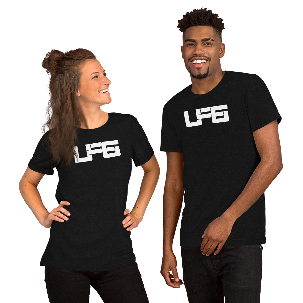 Unforgotten Studios Short-Sleeve Unisex T-Shirt White logo