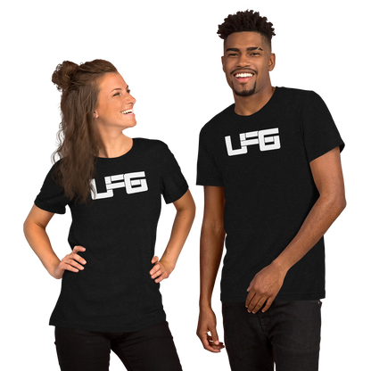 Unforgotten Studios Short-Sleeve Unisex T-Shirt White logo