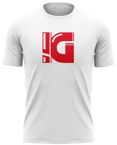 illest gaming Logo Tee Wht/Red